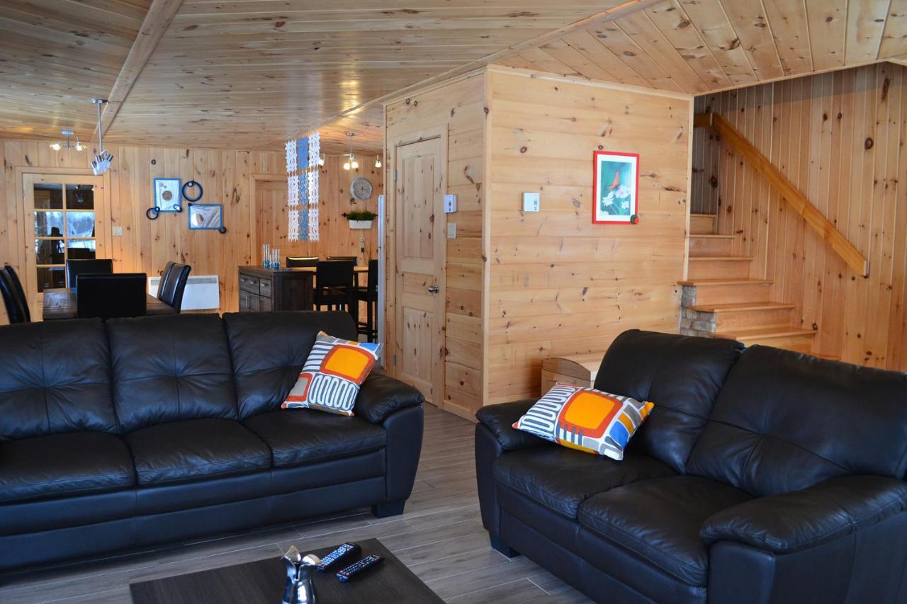 Les Chalets Du Lac Serein Saint Ludger de Milot المظهر الخارجي الصورة