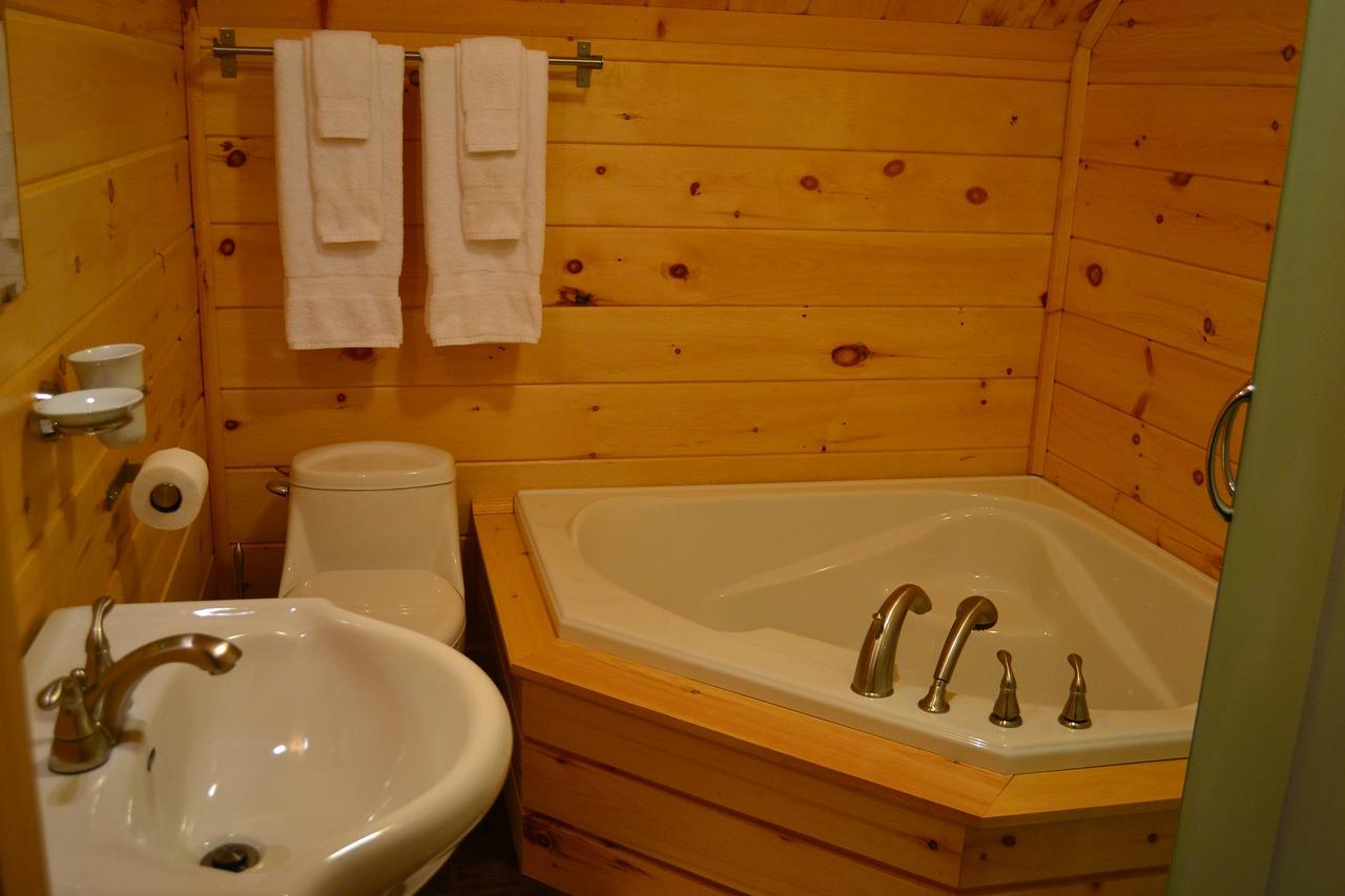 Les Chalets Du Lac Serein Saint Ludger de Milot المظهر الخارجي الصورة