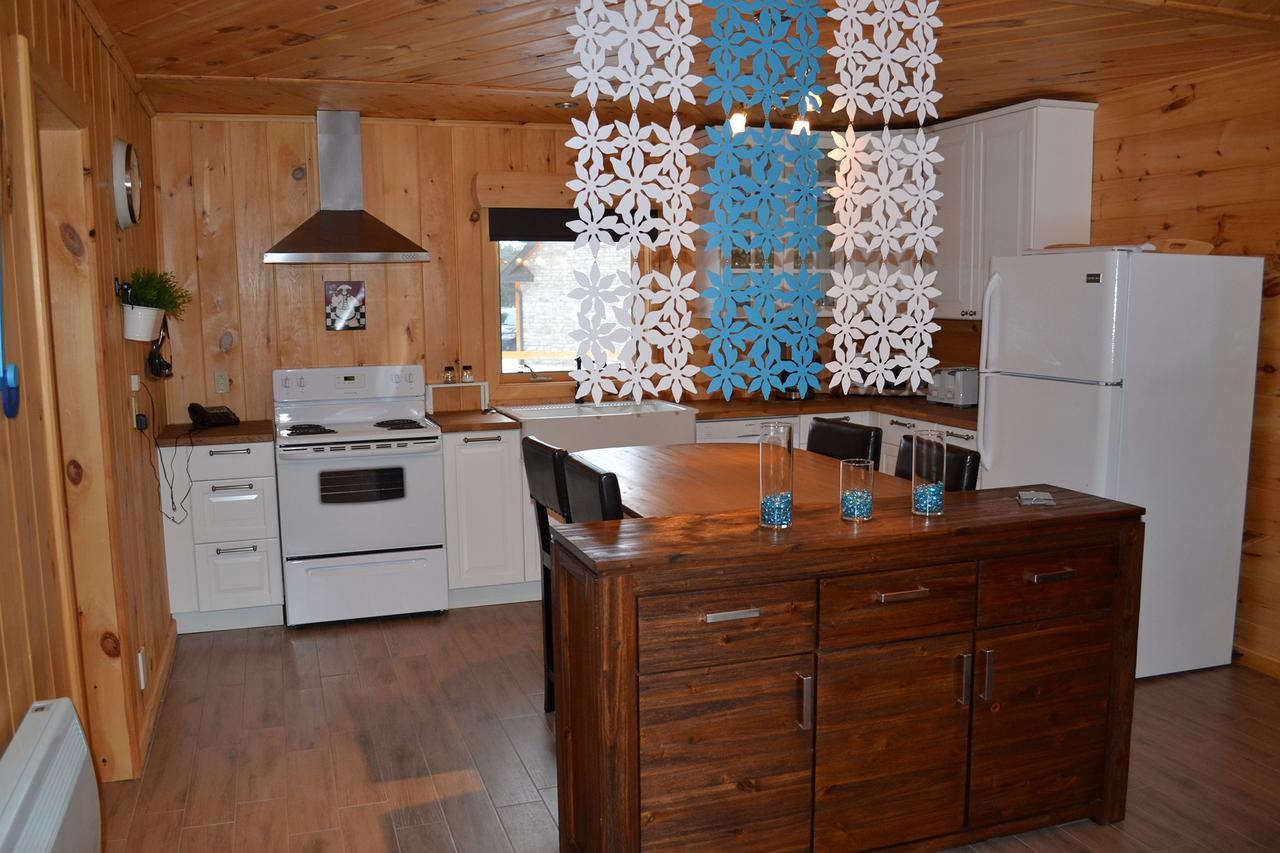Les Chalets Du Lac Serein Saint Ludger de Milot المظهر الخارجي الصورة
